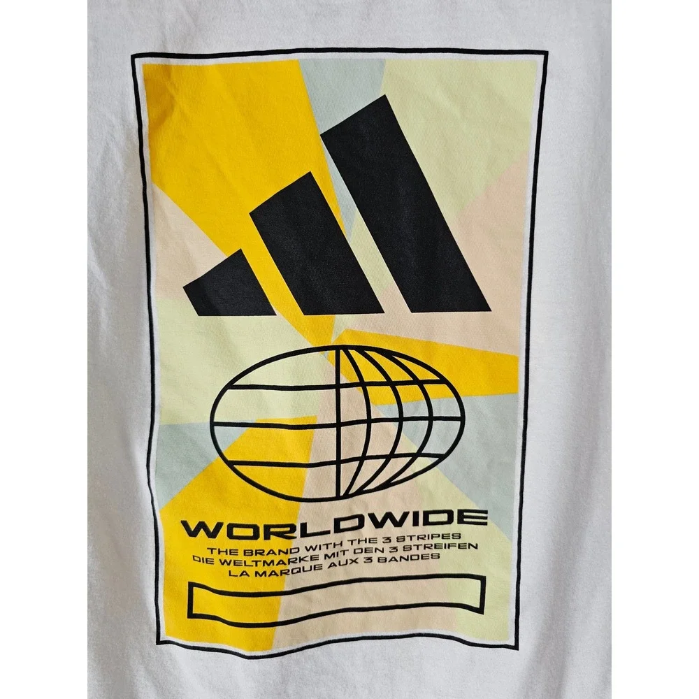 adidas graphic shirt